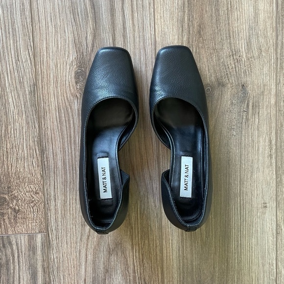 Matt & Nat Pikosa Women's Black Vegan Heels | 38 - Picture 8 of 10